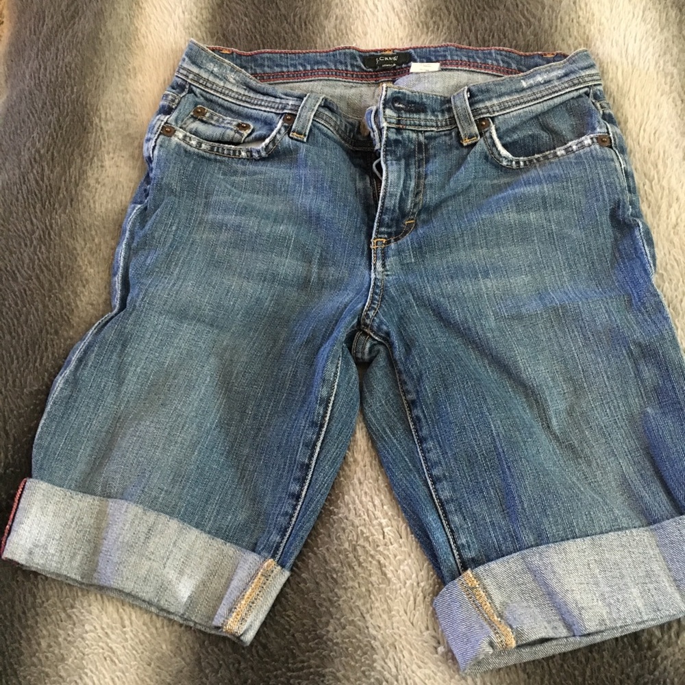 J.crew demin shorts